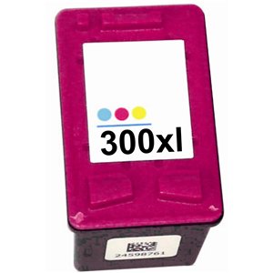 Hewlett Packard HP No 300 (300xl) Colour Compatible Ink Cart Cartridge 